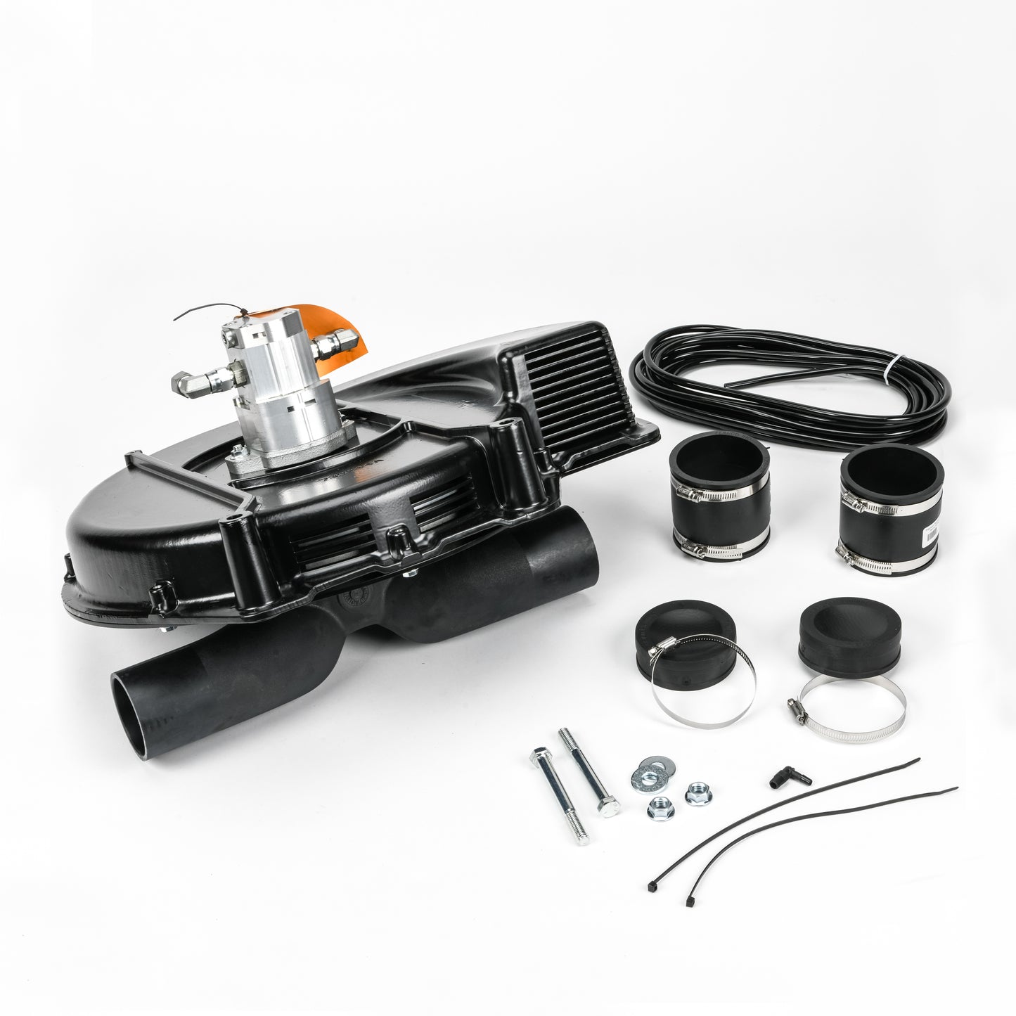 Vacuum Blower Kit - 4 CC (Includes Motor, Fan, Housing, 3" caps and couplings)