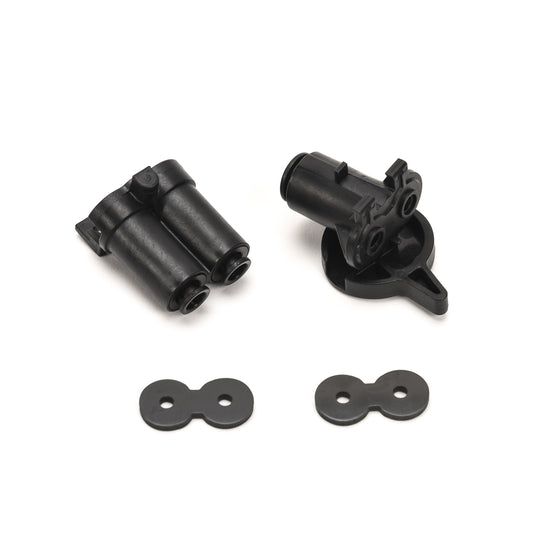 Orifice body splitter - 3/8" inlet with two 1/4" outlets